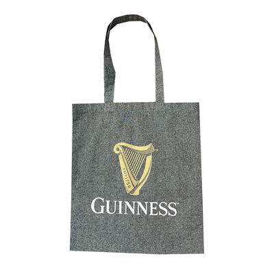 Guinness Harp Tote Bag- Black